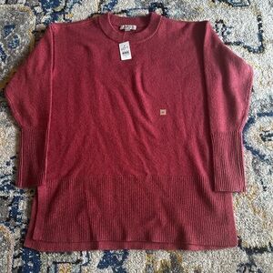 NWT Loft dark pink sweater